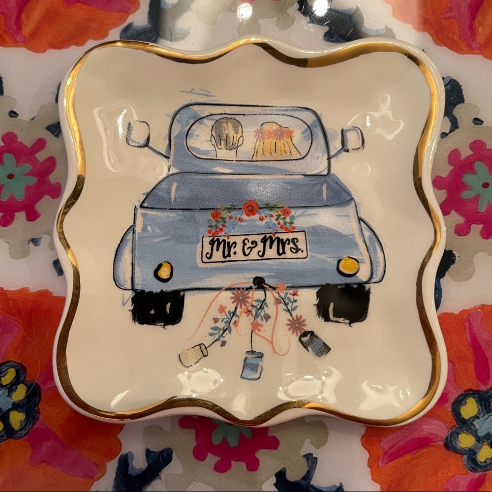 Mr. & Mrs. Ring Dish/Trinket Tray!